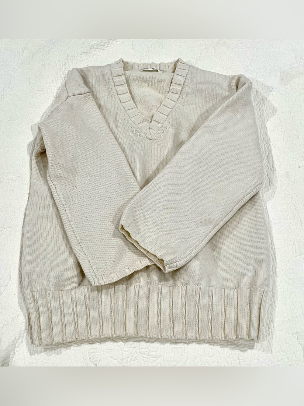 Moussy Knit V Neck Sweater